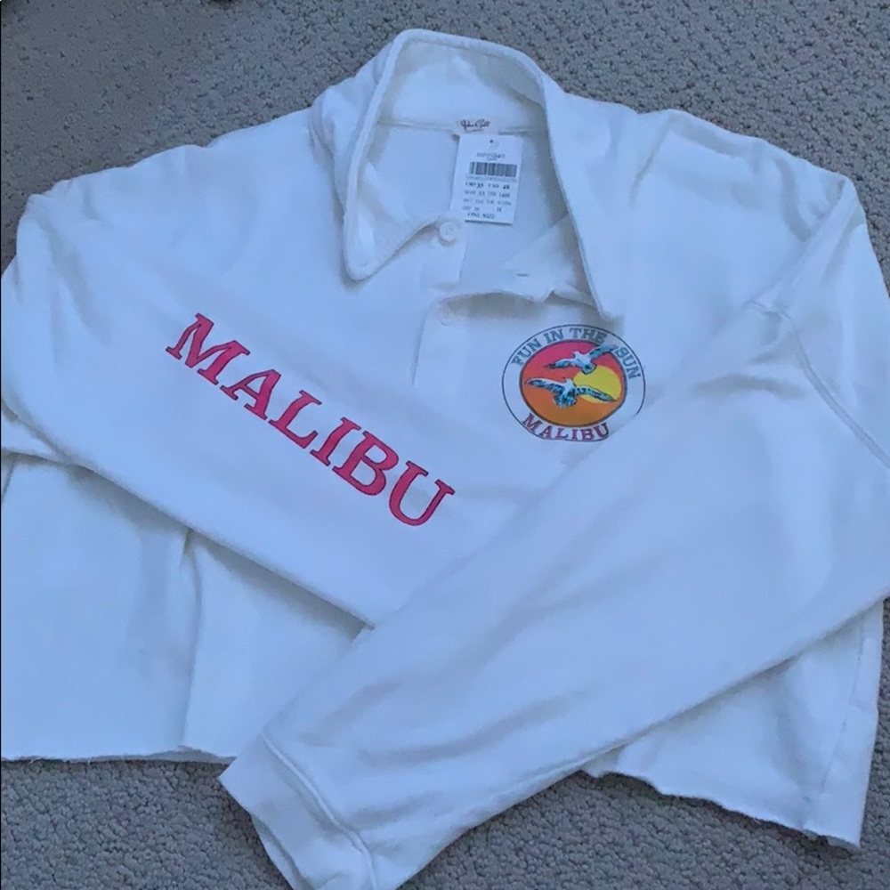 Brandy Melville / John Galt collared button up